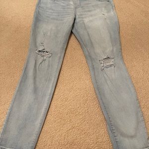 Old Navy Distresses Rockstar Jeggings